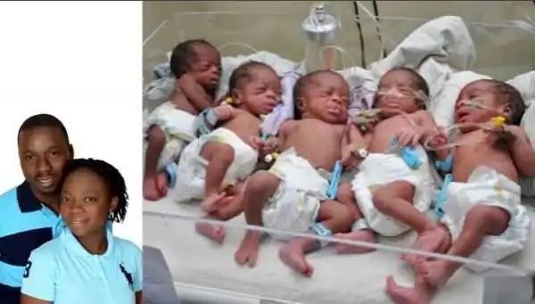 Father of Abuja Quintuplet Receives Key to Three-Bedroom Bungalow